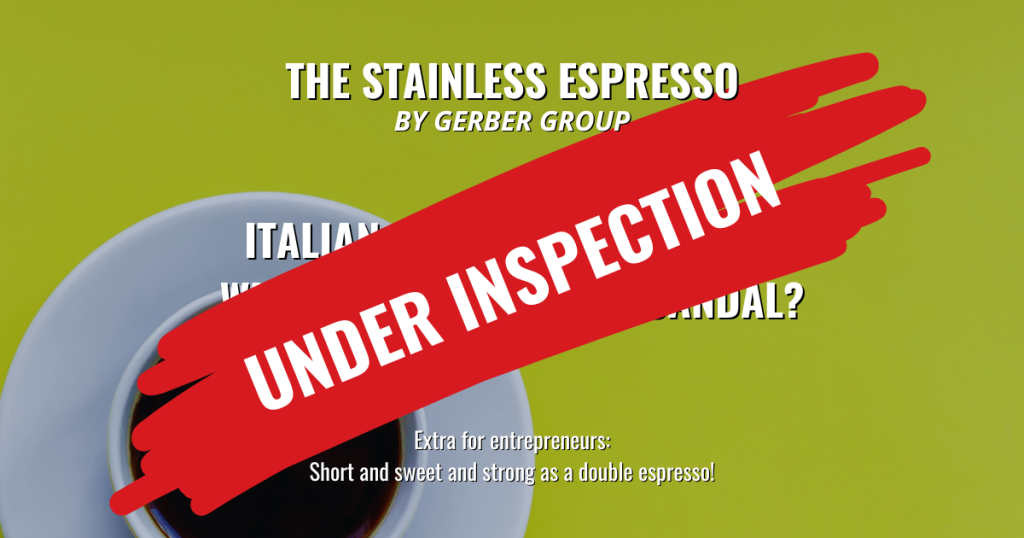 Under Inspection: Italian stainless steel mill with green washing scandal? - Stainless Espresso 1 Article Under Inspection - Italian stainless steel mill with green washing scandal
