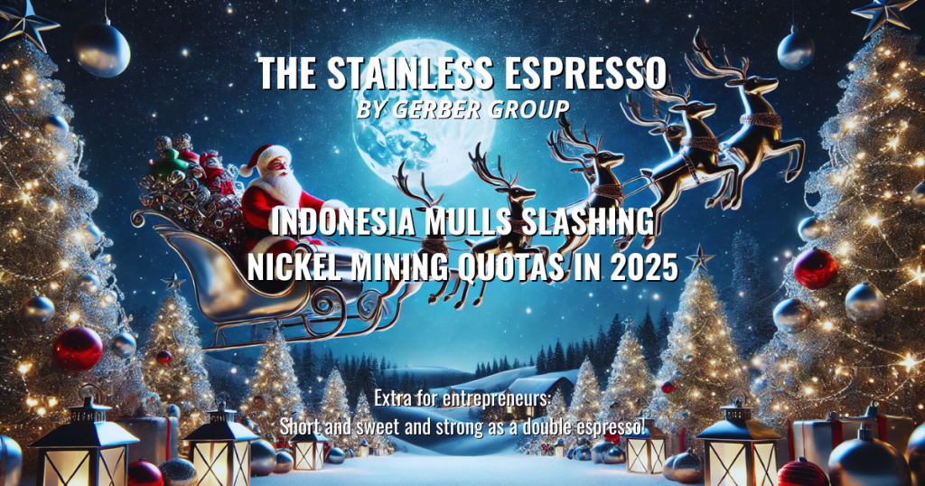 Indonesia mulls slashing nickel mining quotas in 2025 - Stainless Espresso 1 Indonesia mulls slashing nickel mining quotas in 2025