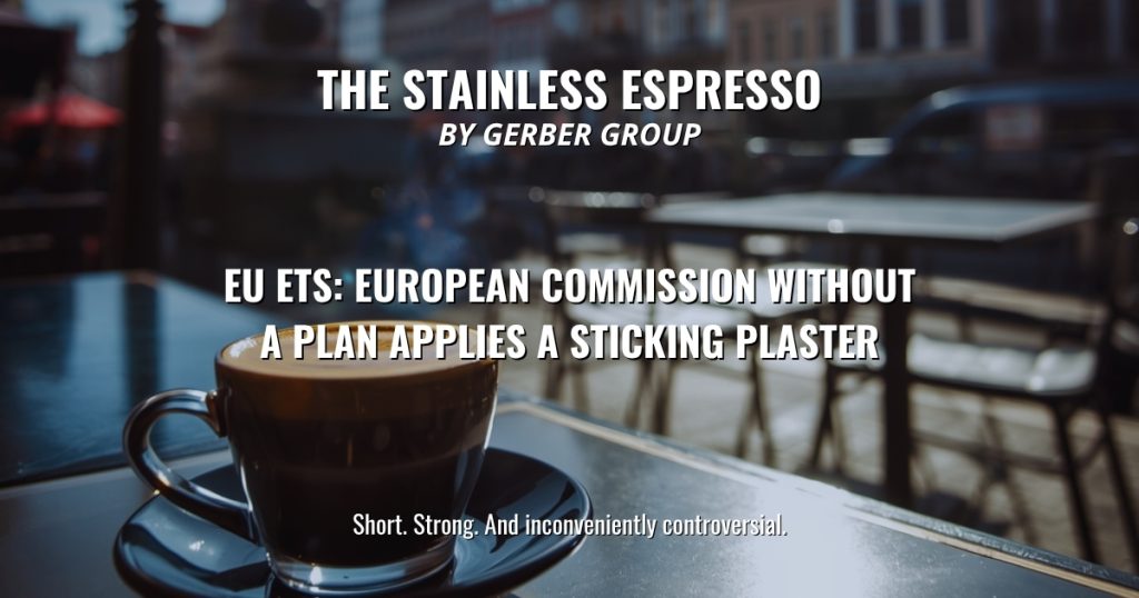 EU ETS: European Commission Without a Plan Applies a Sticking Plaster