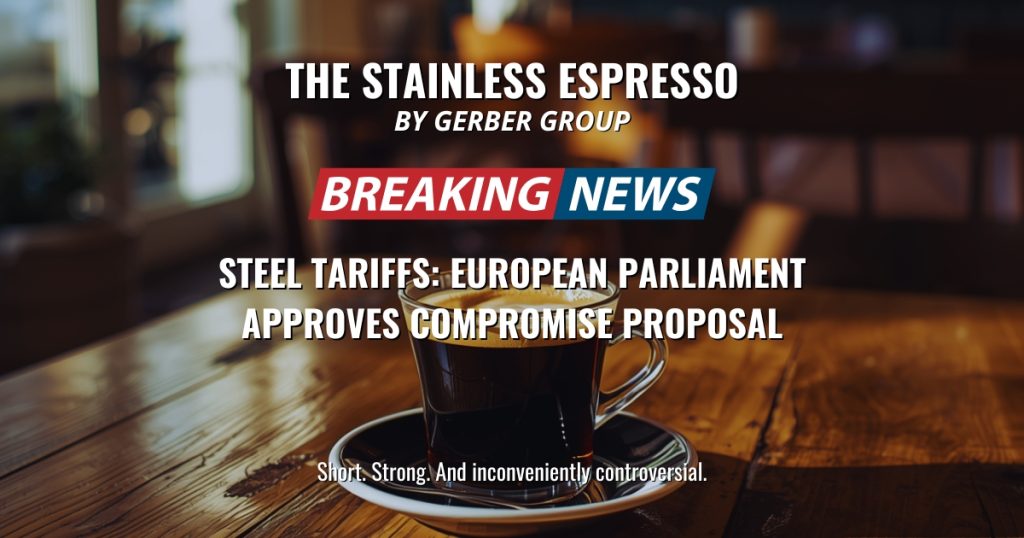 Steel Tariffs: European Parliament Approves Compromise Proposal - Breaking News 1 Steel Tariffs: European Parliament Approves Compromise Proposal - Breaking News