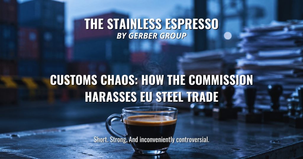 Brussels' Customs Chaos: How the Commission Harasses EU Steel Trade - Stainless Espresso 1 Brussels' Customs Chaos: How the Commission Harasses EU Steel Trade