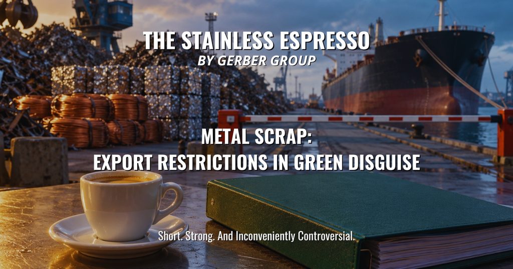 Metal Scrap: Export Restrictions in Green Disguise 1 Metal Scrap: Export Restrictions in Green Disguise