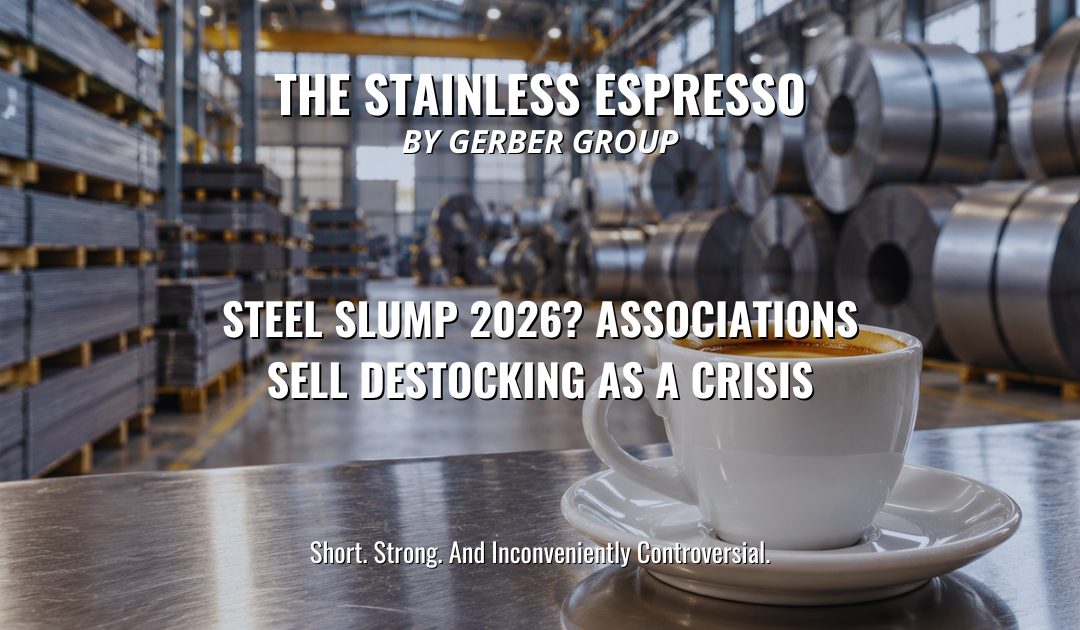 Steel Slump 2026? Associations Sell Destocking as a Crisis